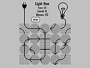 Light Flow - Puzzle Gameplay on DGAMES