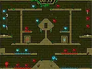 Fireboy and Watergirl Forest Temple - Action Gameplay on DGAMES