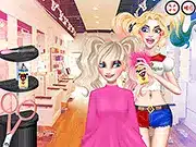 Harley Quinn Hair and Makeup Studio