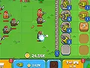 Merge Cannon Chicken Defense