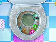 Sweet Baby Girl Cleanup Messy House