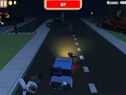 Blocky Zombie Highway