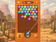 Number Bubble Shooter Wild West