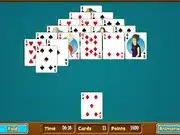 Office Pyramid Solitaire - Puzzle Gameplay on DGAMES