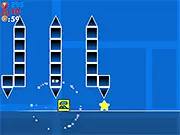 Geometry Square - Precision Jumping Gameplay on DGAMES